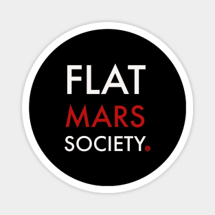 Flat Mars Society Magnet